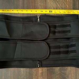 Corset Waist Trainer Corset w/stretch velcro bands extra cinching! New w/o tag!